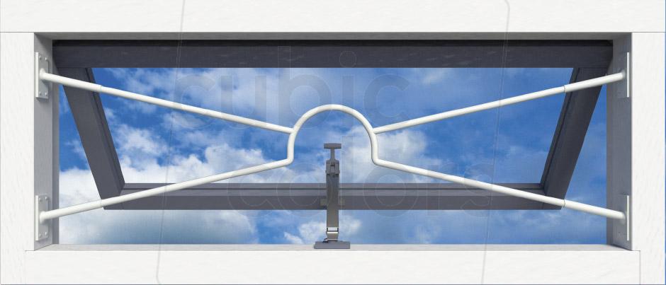 beveiliging klapraam